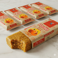 Бєлєєвська пастила з гарбузом на стевії, 100 г