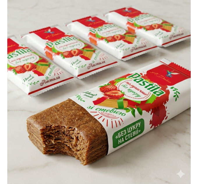 Натуральная клубничная пастила без сахара и консервантов — полезный десерт из фруктового пюре и белка