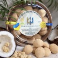 Печиво Кокосове з фундуком на стевії – без глютену, цукру, лактози й домішок