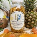 Тропическая гранола без сахара с ананасом, манго и кумкватом – натуральный завтрак без добавок