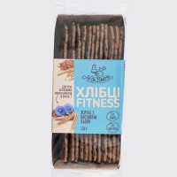 Хлібці без цукру фітнес житні з насінням льону