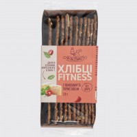 Хлібці фітнес без цукру з томатом та пармезаном