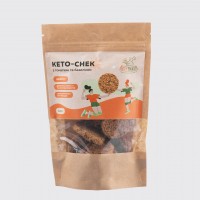 Кето снек с томатом и базиликом