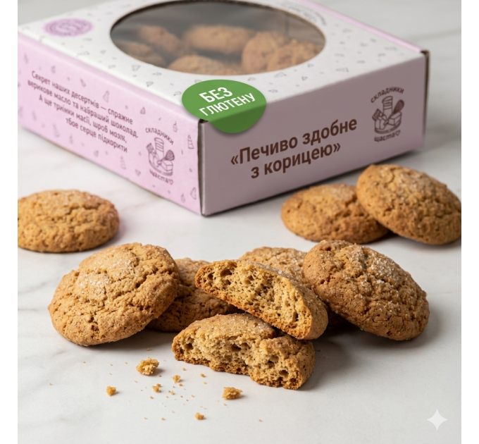 Печиво здобне кориця безглютенове натуральний ароматний десерт без промислових домішок