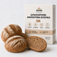 Булочка амарантова без глютену, 100 г
