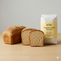 Хлеб безглютеновый амарантовый цельнозерновой Гранде, 400 г