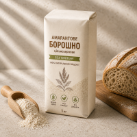 Мука амарантовая цельнозерновая безглютеновая, 800 г