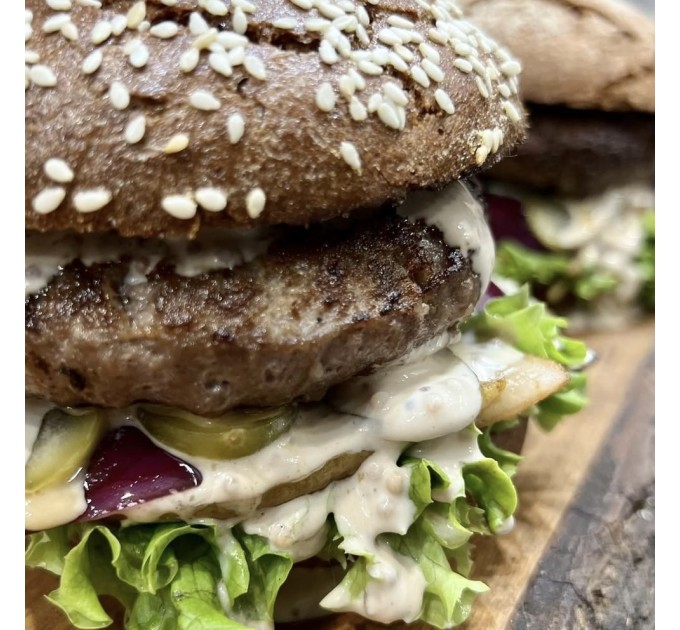 Амарантові булочки для бургерів — без глютену, дріжджів, цукру та лактози