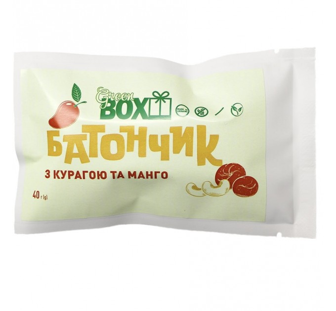 Батончик з Курагою та Манго, 40г