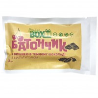 Батончик с Вишней в темном шоколаде, 40г