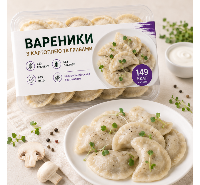 Вареники з кроликом, 350 г