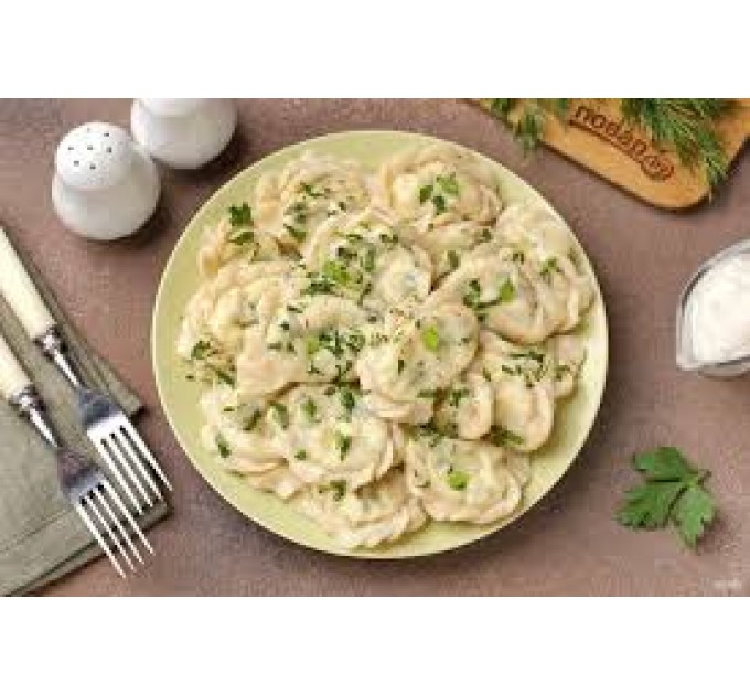 Вареники без глютена лактозы и сахара с грушей и сыром Дор Блю 500 г 