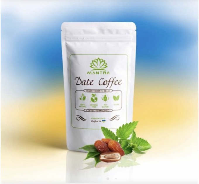 Фінікова кава з м’ятою без кофеїну та цукру — альтернатива каві