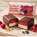 Батончик-сырок в шоколаде с малиной — без сахара, глютена, лактозы, VEGAN, постный, для ЗОЖ