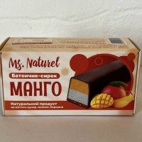 Батончик-сырок в шоколаде с манго — без сахара, глютена, лактозы