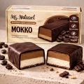 Мокко — батончик-сирок з кавою та шоколадом без цукру, глютену, лактози, VEGAN, пісний, з пробіотиком