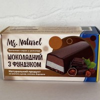 Батончик-сырок шоколадный с фундуком — без сахара, глютена, лактозы