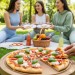 Пицца овощная без глютена, сахара, лактозы и усилителей вкуса — натуральный полуфабрикат, постная, веган