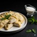 Безглютеновые вареники с сыром тофу сладкие — ручной работы, замороженные, без сахара, подходят для поста