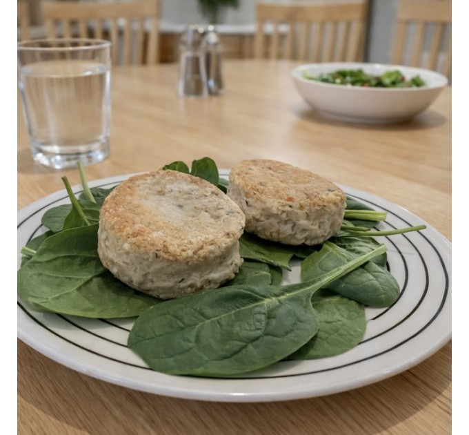 Нутові биточки з моцарелою, 300 г