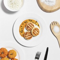 Сирники безлактозні з гарбузом