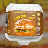 Веган бургер с растительным мясом