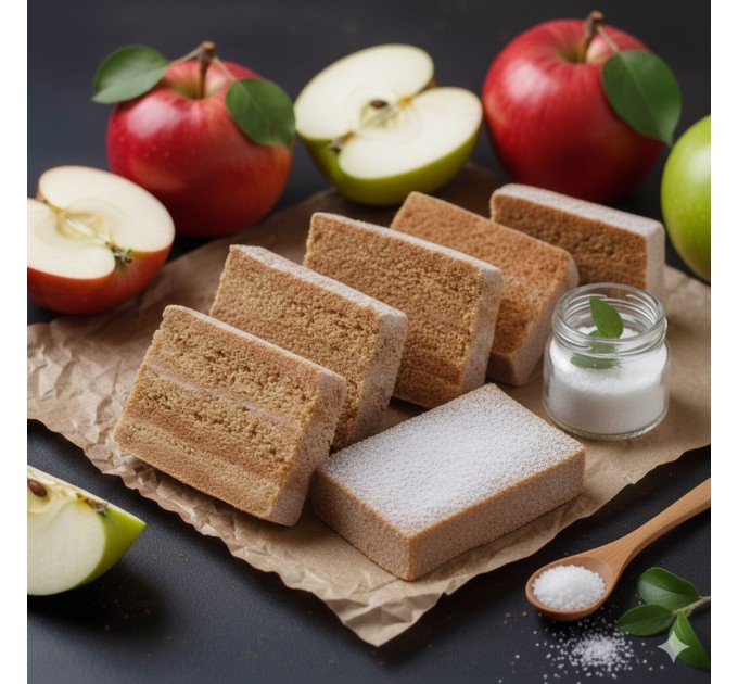 Натуральна Бєлєєвська пастила без цукру Яблучна — без консервантів і добавок, за традиційною технологією XIX століття