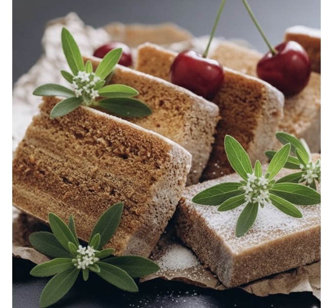 Натуральна бєлєєвська пастила з вишнею без цукру зі стевією — фруктовий десерт без глютену, без консервантів, підходить для людей з контролем цукру