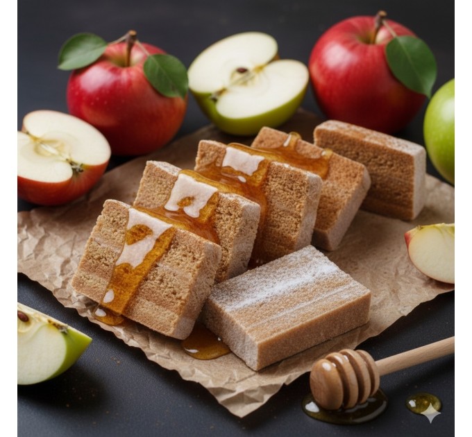 Натуральна Бєлєєвська пастила без цукру Яблуко з медом — без консервантів і добавок, за традиційною технологією XIX століття
