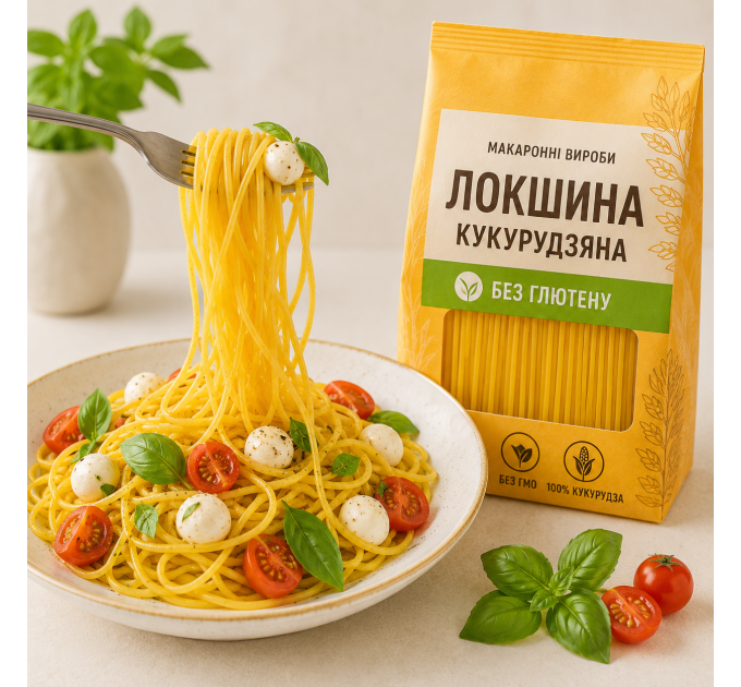 Макарони без глютена Локшина кукурудзяна 300 г