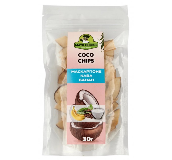 Кокосовые Чипсы Маскарпоне Кофе Банан 30г