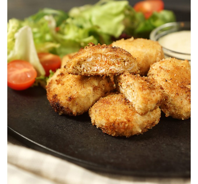 Класичні вегетаріанські нагетси — рослинна альтернатива без хімії, пісний продукт