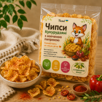 Чипсы кукурузные с копченой паприкой 75 грамм