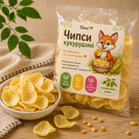 Кукурузные чипсы 75 грамм