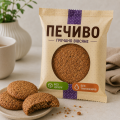 Печиво Гречано вівсяне, 50 г