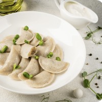 Вареники з картоплею та грибами, 350 г